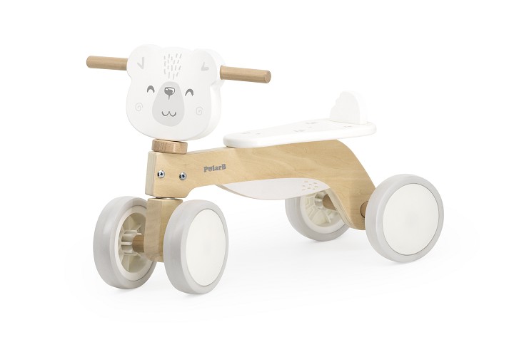 Wooden trike - polar bear - Polar B